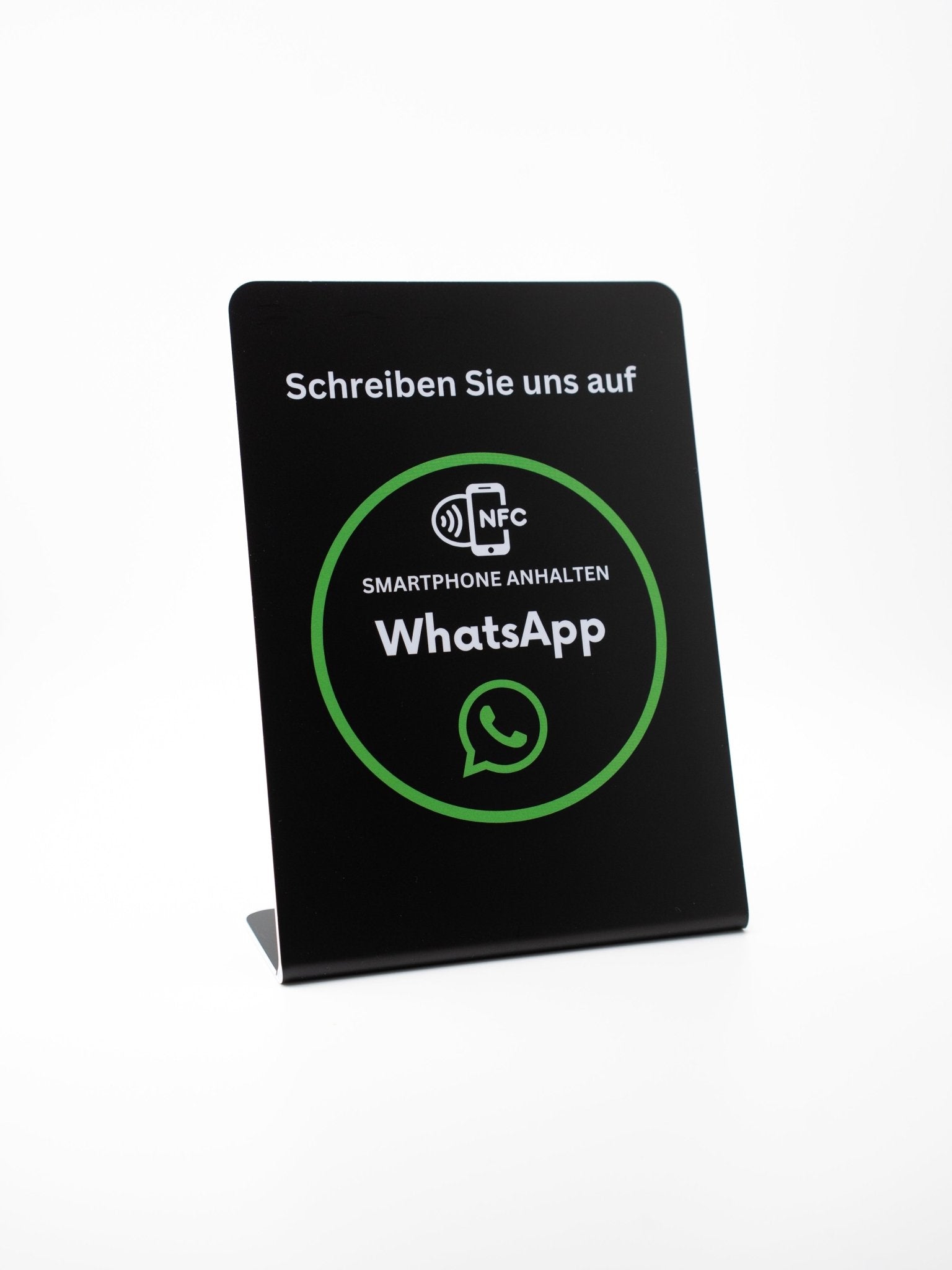 WhatsApp NFC - Aufsteller - Custom Ratings